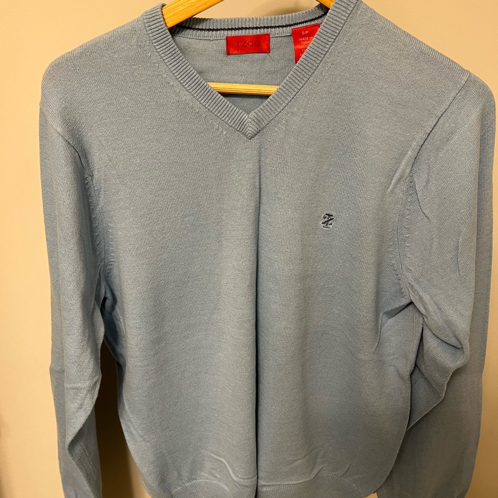 Mens IZOD blue sweater